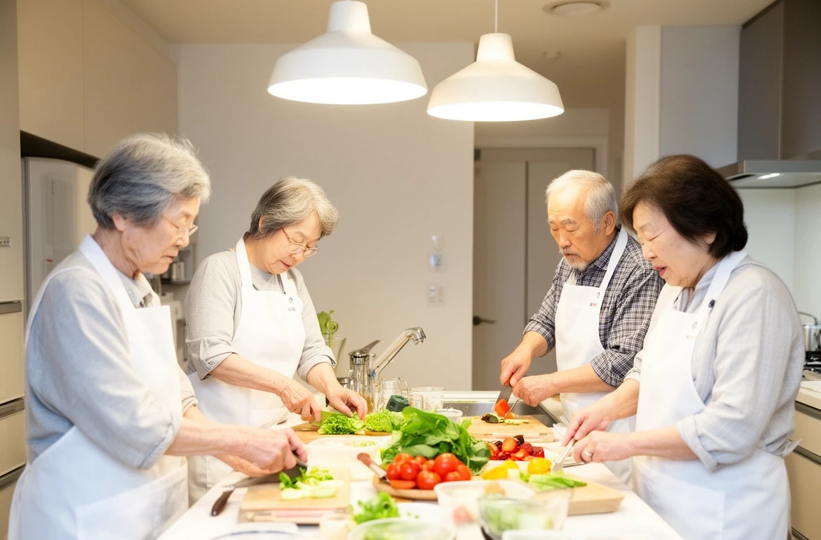 料理講座の様子